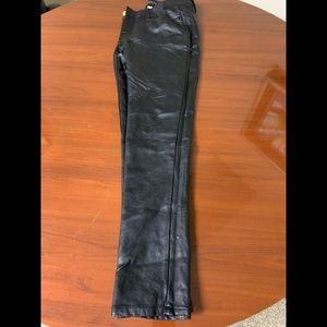Faux Leather Pants